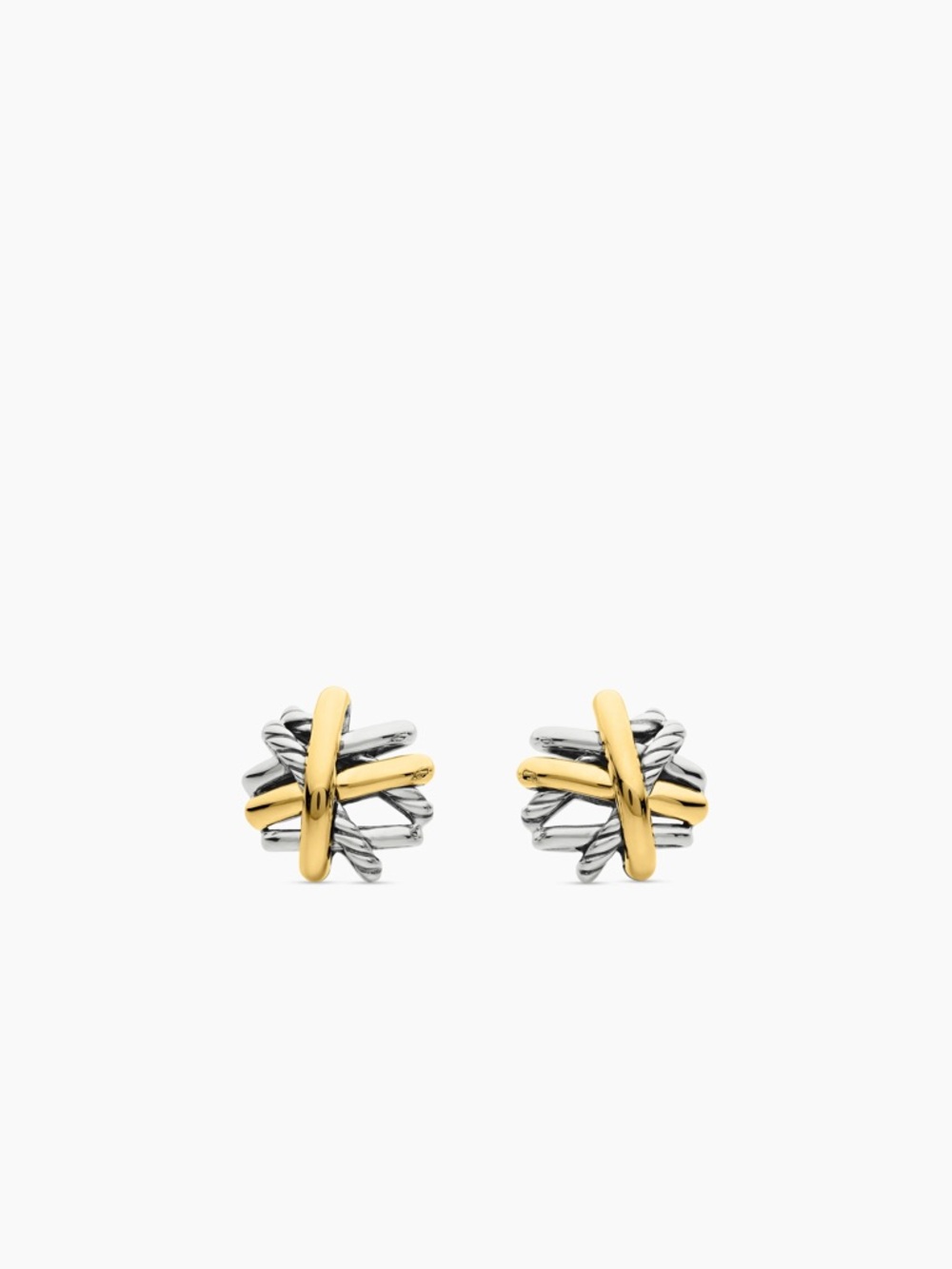 David Yurman CROSSOVER STUD EARRINGS